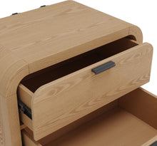 Davenport 2-Drw Nightstand W/USB - Timber - View 6