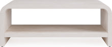 Davenport Ash Wood Coffee Table in Sugar - View 2