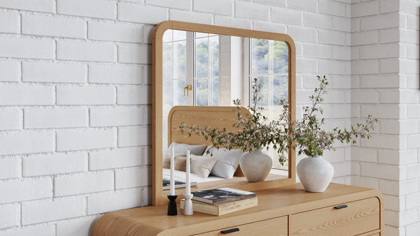 Davenport Dresser Mirror - Timber