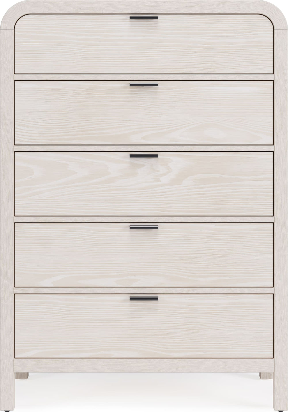 Davenport Five Drawer Chest in Sugar - View 2