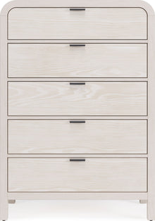 Davenport Five Drawer Chest in Sugar - View 2