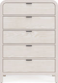Davenport Five Drawer Chest in Sugar