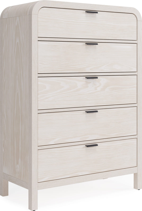 Davenport Five Drawer Chest in Sugar