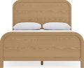 Davenport Panel Platform Bed- Timber