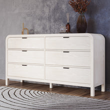 Davenport Six Drawer Dresser in Sugar