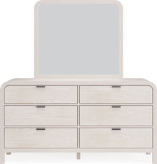 Davenport Six Drawer Dresser in Sugar - View 6