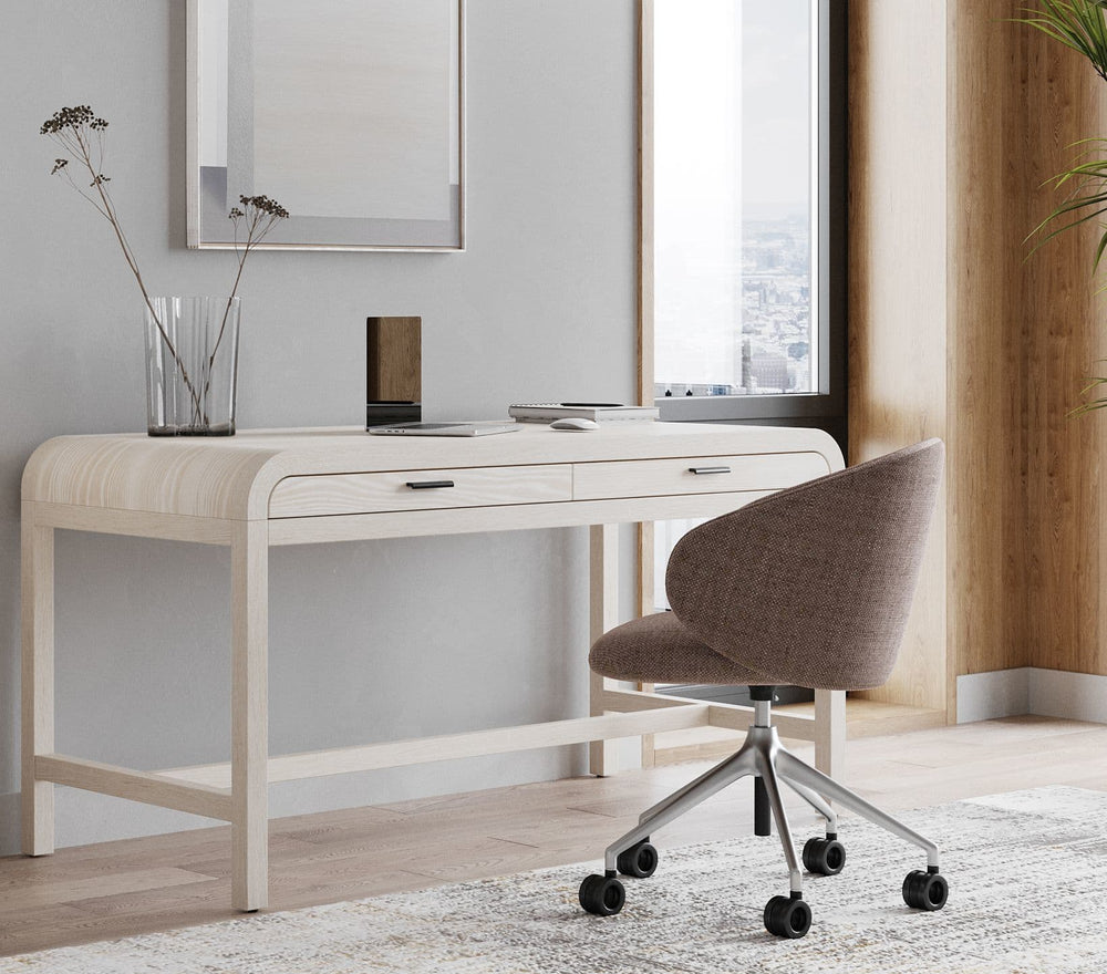 Davenport Two Drawer Writing Desk in Sugar