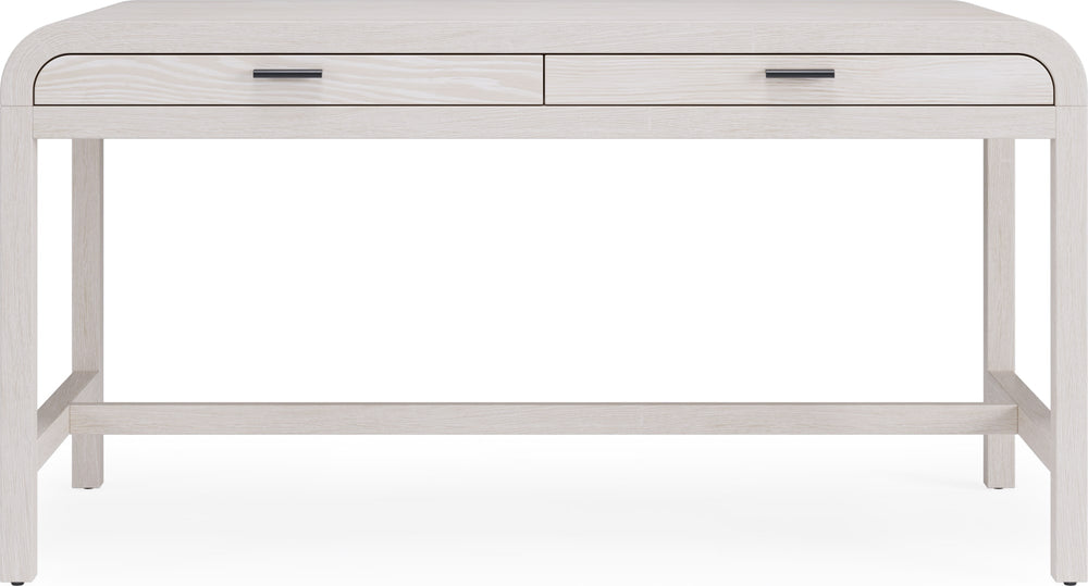 Davenport Two Drawer Writing Desk in Sugar - View 2
