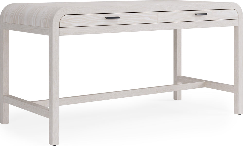 Davenport Two Drawer Writing Desk in Sugar - View 3