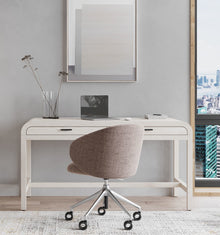 Davenport Two Drawer Writing Desk in Sugar - View 5