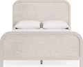 Davenport Wood Platform Bed in Sugar