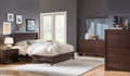 Ellington Charging Station Nightstand in Chocolate Brown