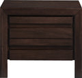 Ellington Nightstand in Chocolate Brown