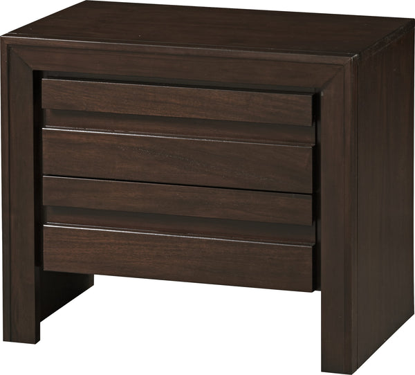 Ellington Nightstand in Chocolate Brown alternate view