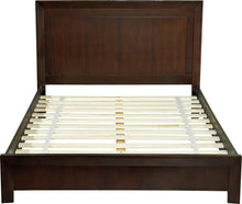 Ellington Wood Platform Bed in Chocolate Brown - View 6
