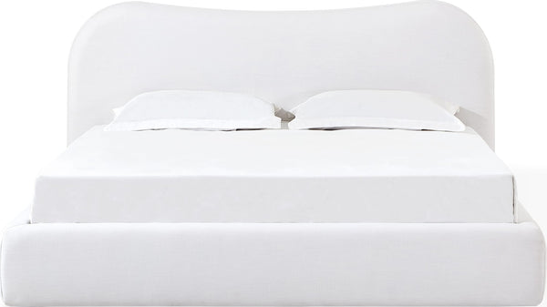 Eleanor Upholstered Bed in Vanilla Linen alternate view