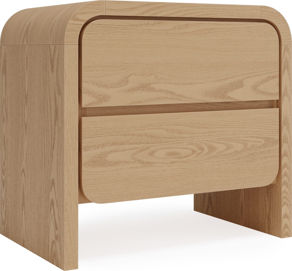 Easton 2-Drw Nightstand - Timber - View 2