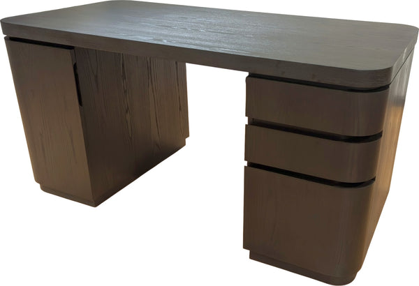 Easton Dbl Pedestal Desk - Jet alternate view