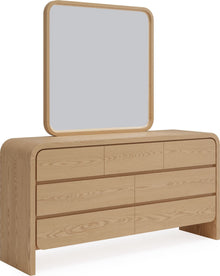 Easton Dresser Mirror - Timber - View 3