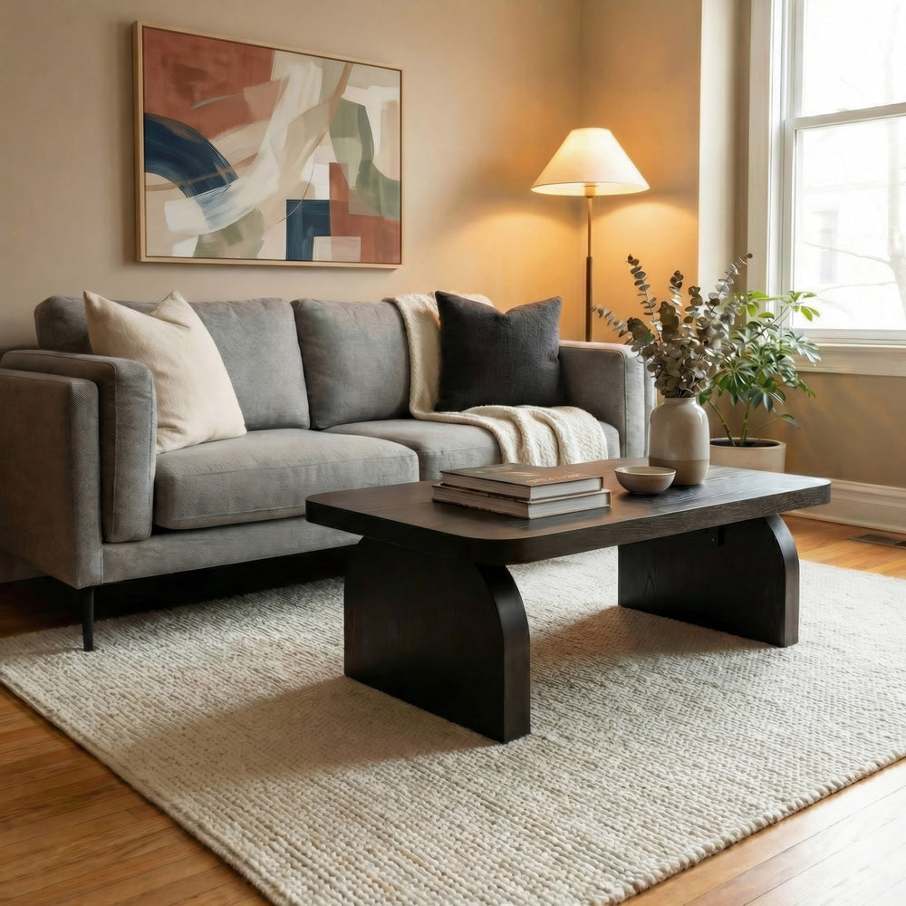 Easton Rect Coffee Table - Jet - View 5