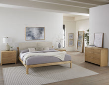 Foxworth Three Drawer Ash Wood Bachelor Chest in Ginger - View 5