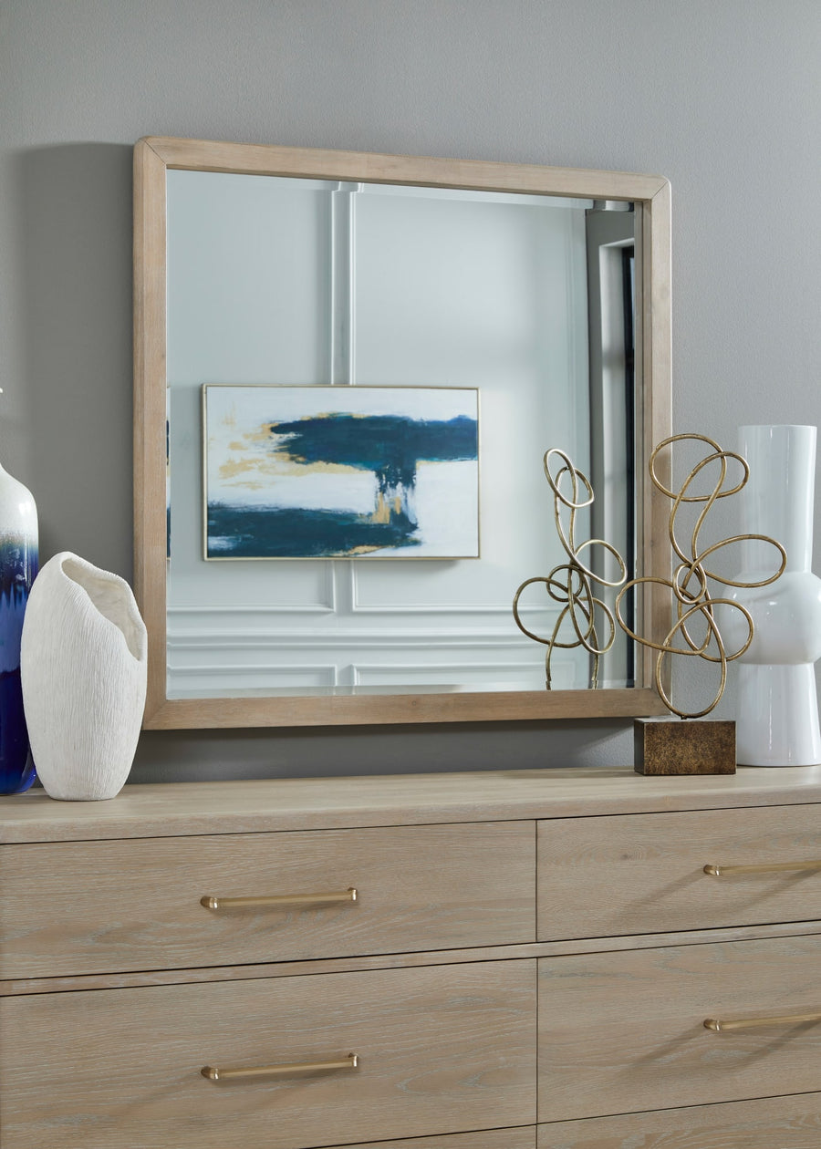 Greenwich Beveled Glass Wall or Dresser Mirror in Chai
