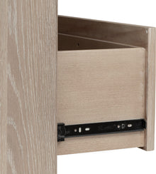 Greenwich Six Drawer Oak Wood Dresser in Chai - View 9
