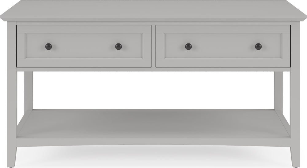 Halston Console Table - Elephant Grey - View 2
