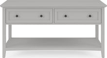 Halston Console Table - Elephant Grey - View 2