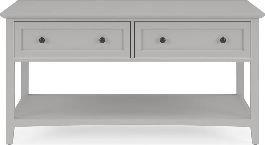 Halston Console Table - Elephant Grey - View 2