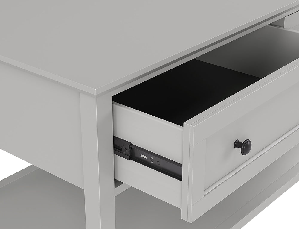 Halston Console Table - Elephant Grey - View 4