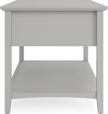 Halston Console Table - Elephant Grey - View 5