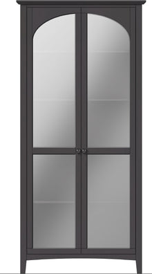 Halston Display Cabinet - Raven