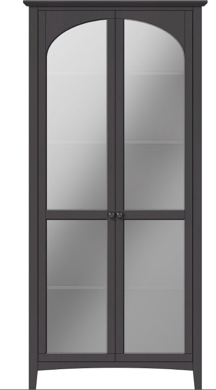 Halston Display Cabinet - Raven