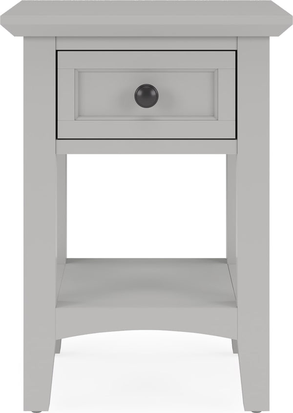 Halston Drink Table - Elephant Grey - View 2