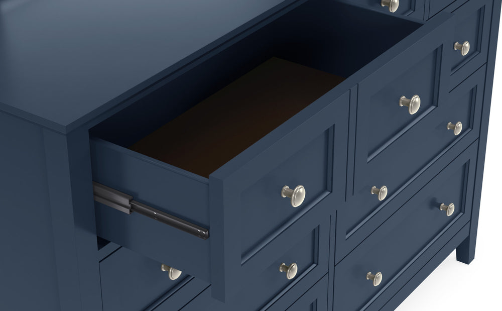 Halston Eight Drawer Dresser in Blueberry - View 5