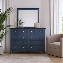 Halston Eight Drawer Dresser in Blueberry - View 8