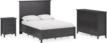 Halston Eight Drawer Dresser in Raven Black - View 10