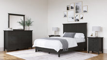 Halston Eight Drawer Dresser in Raven Black - View 9