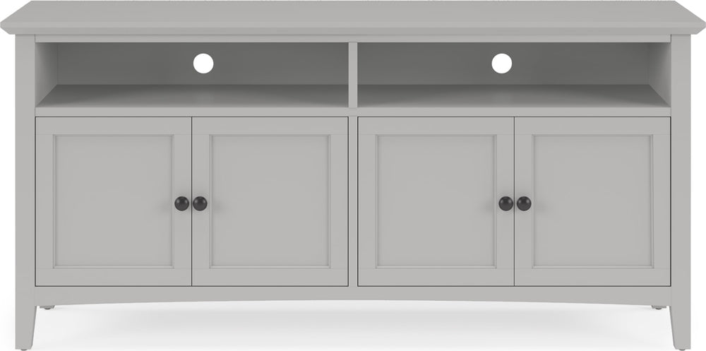 Halston Ent Console 64W - Elephant Grey