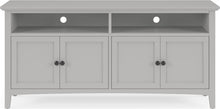 Halston Ent Console 64W - Elephant Grey