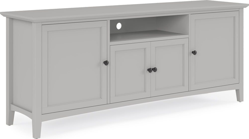 Halston Ent Console 74W - Elephant Grey - View 2