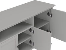 Halston Ent Console 74W - Elephant Grey - View 4