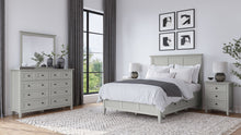 Halston Four Drawer Platform Storage Bed in Elephant Gray - View 9
