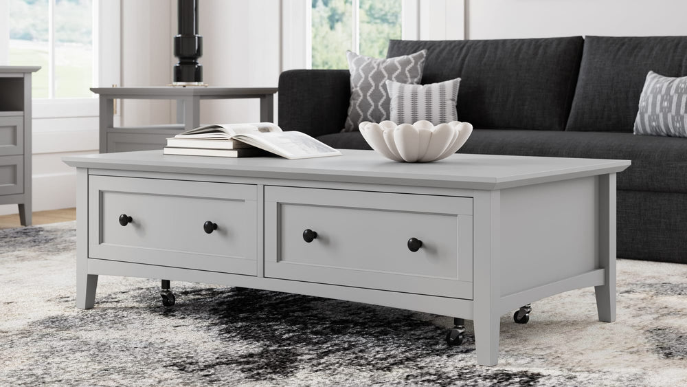 Halston Rectangle Coffee Table - Elephant Grey