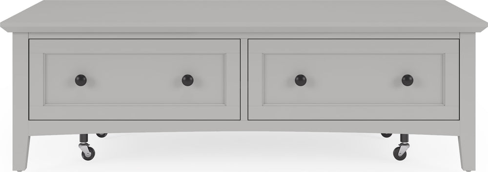 Halston Rectangle Coffee Table - Elephant Grey - View 2