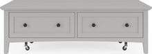 Halston Rectangle Coffee Table - Elephant Grey - View 2