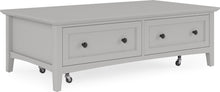 Halston Rectangle Coffee Table - Elephant Grey - View 3