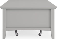 Halston Rectangle Coffee Table - Elephant Grey - View 5