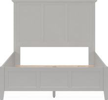 Halston Three Panel Bed in Elephant Grey - View 6